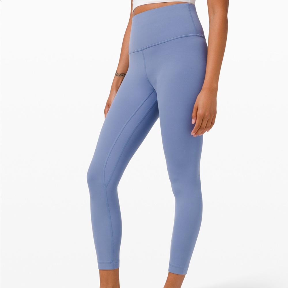 Fast and Free blue Lululemon leggings